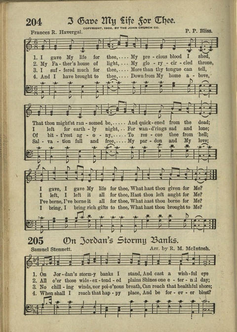 Harvest Hymns: Singable Gospel Songs page 184