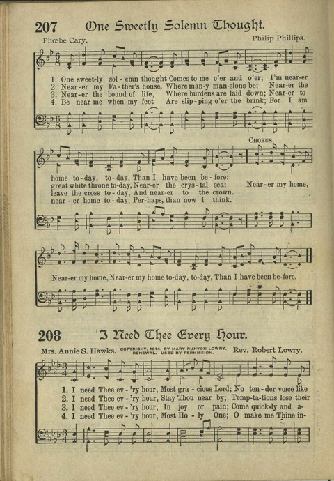 Harvest Hymns: Singable Gospel Songs page 186