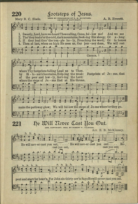 Harvest Hymns: Singable Gospel Songs page 195