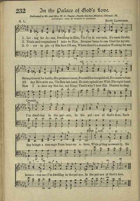 Harvest Hymns: Singable Gospel Songs page 206