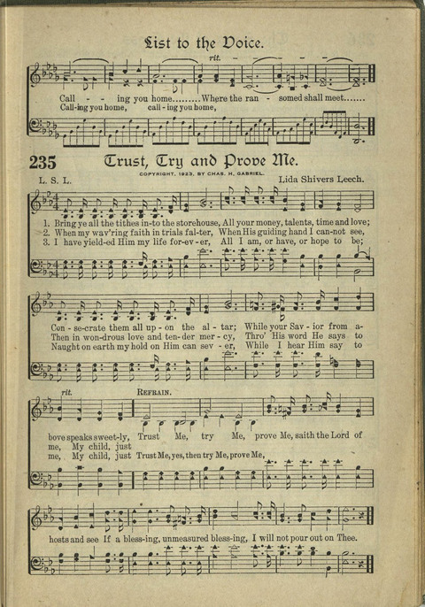 Harvest Hymns: Singable Gospel Songs page 209