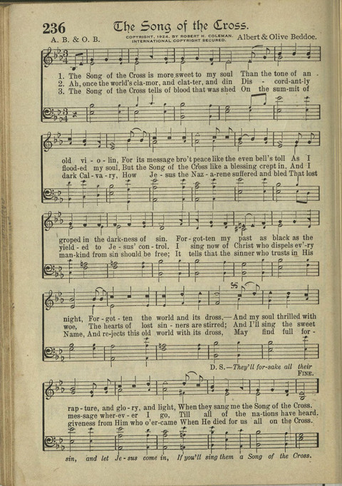 Harvest Hymns: Singable Gospel Songs page 210