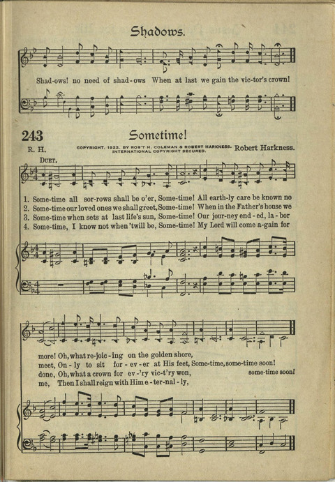 Harvest Hymns: Singable Gospel Songs page 217