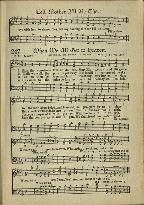 Harvest Hymns: Singable Gospel Songs page 221