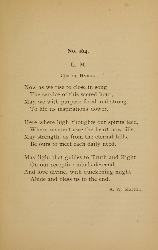 Hymns in Harmony with Modern Thought page 165