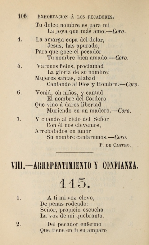 Himnario para uso de la Iglesia Cristiana Española page 108