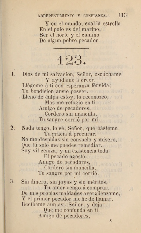 Himnario para uso de la Iglesia Cristiana Española page 115
