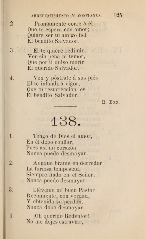 Himnario para uso de la Iglesia Cristiana Española page 127