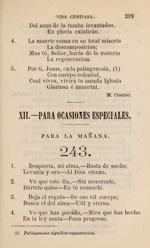 Himnario para uso de la Iglesia Cristiana Española page 221
