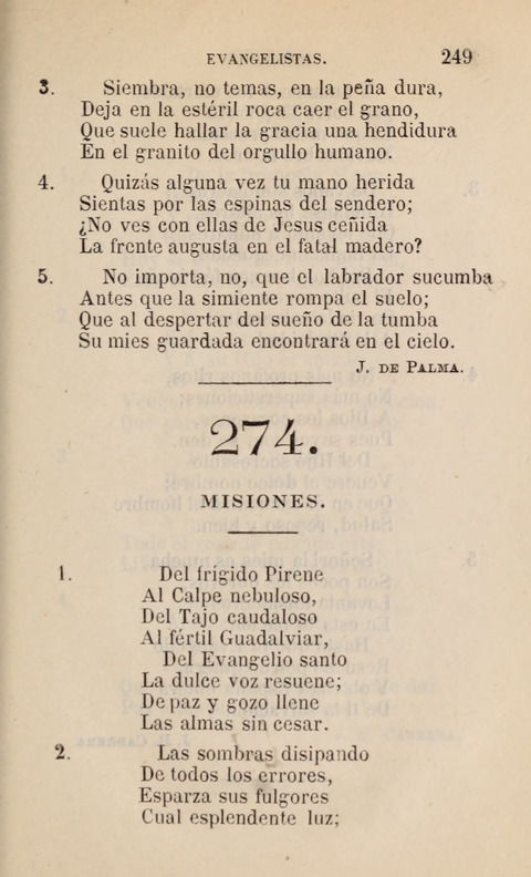 Himnario para uso de la Iglesia Cristiana Española page 251