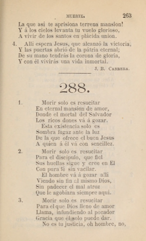 Himnario para uso de la Iglesia Cristiana Española page 265