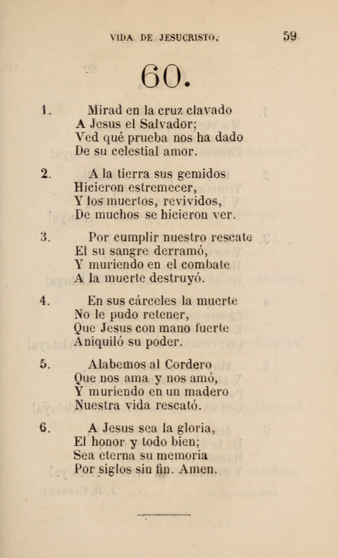 Himnario para uso de la Iglesia Cristiana Española page 61