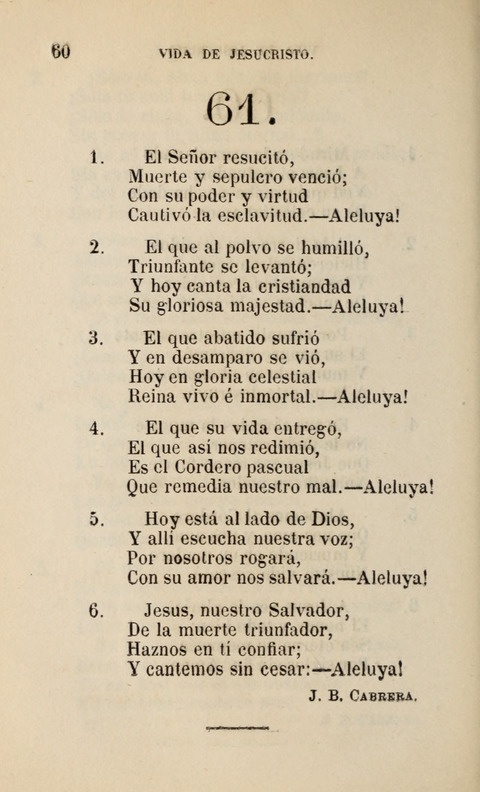 Himnario para uso de la Iglesia Cristiana Española page 62