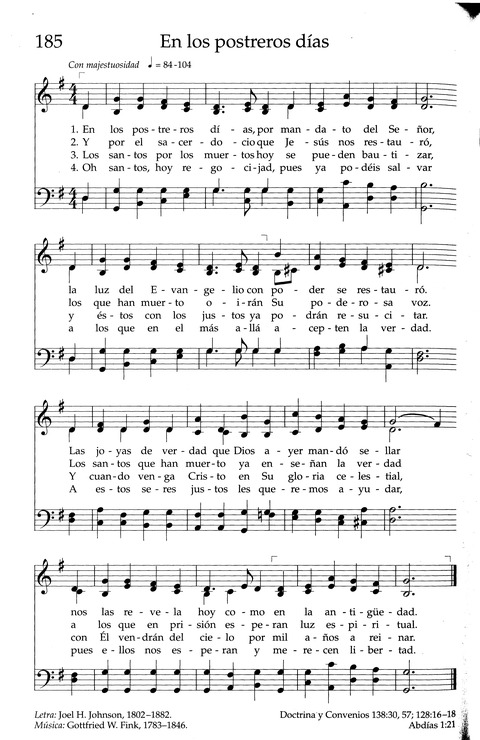 Himnos de la Iglesia de Jesucristo de Los Santos de Los Últimos Días page 228