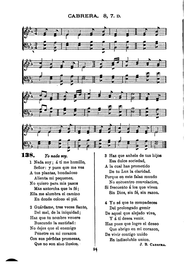 Himnario de la Iglesia Metodista Episcopal page 102