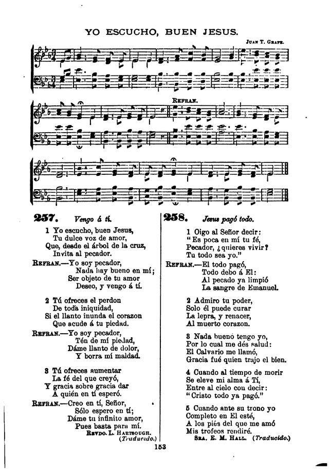 Himnario de la Iglesia Metodista Episcopal page 161