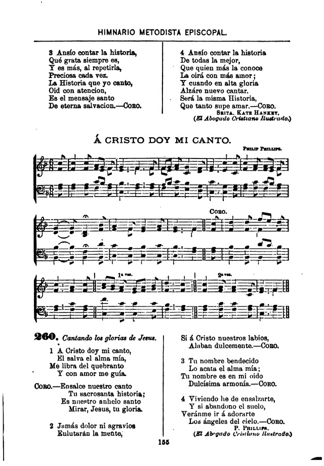 Himnario de la Iglesia Metodista Episcopal page 163