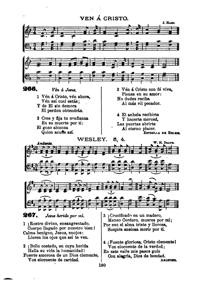Himnario de la Iglesia Metodista Episcopal page 168