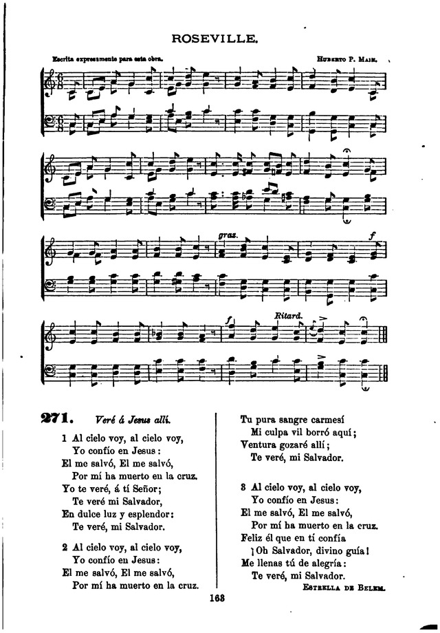 Himnario de la Iglesia Metodista Episcopal page 171