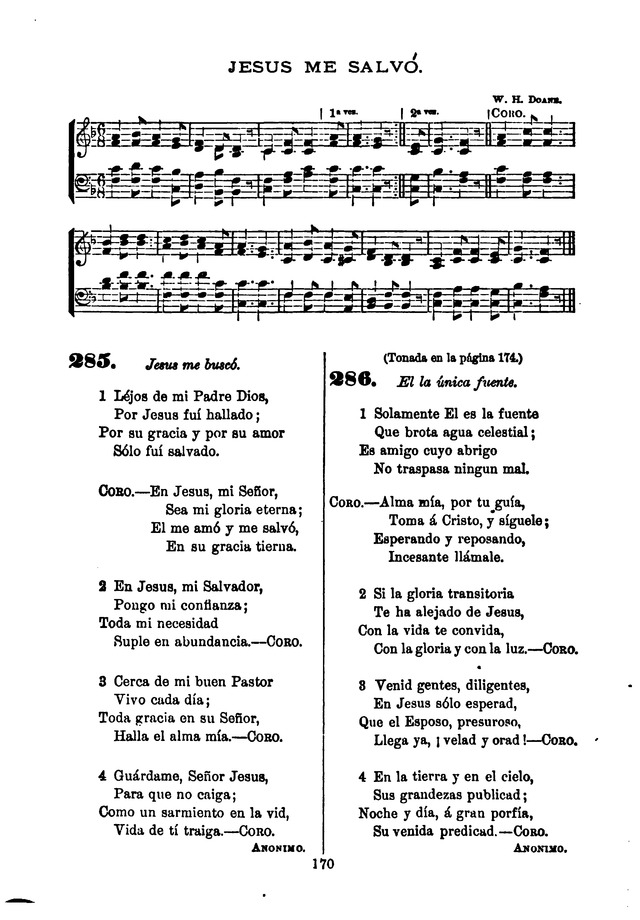 Himnario de la Iglesia Metodista Episcopal page 178