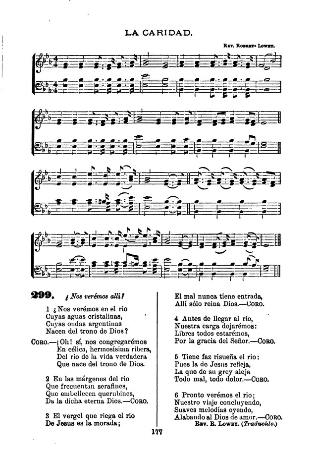 Himnario de la Iglesia Metodista Episcopal page 185