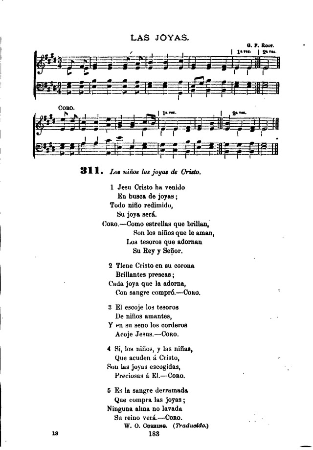 Himnario de la Iglesia Metodista Episcopal page 191