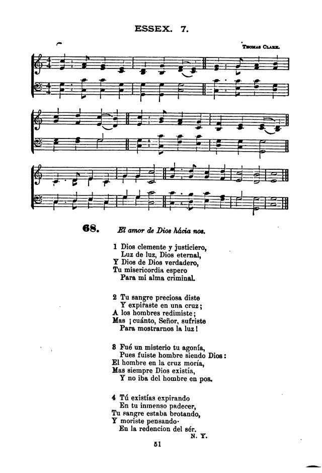 Himnario de la Iglesia Metodista Episcopal page 61