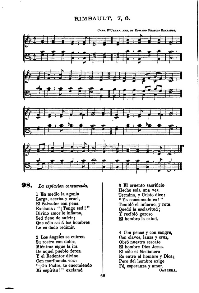Himnario de la Iglesia Metodista Episcopal page 78