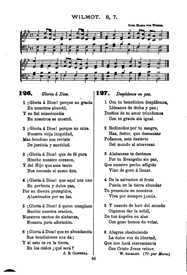 Himnario de la Iglesia Metodista Episcopal page 94