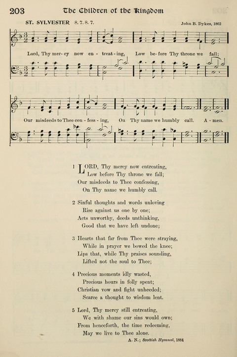 Hymns of the Kingdom of God: with Tunes page 204