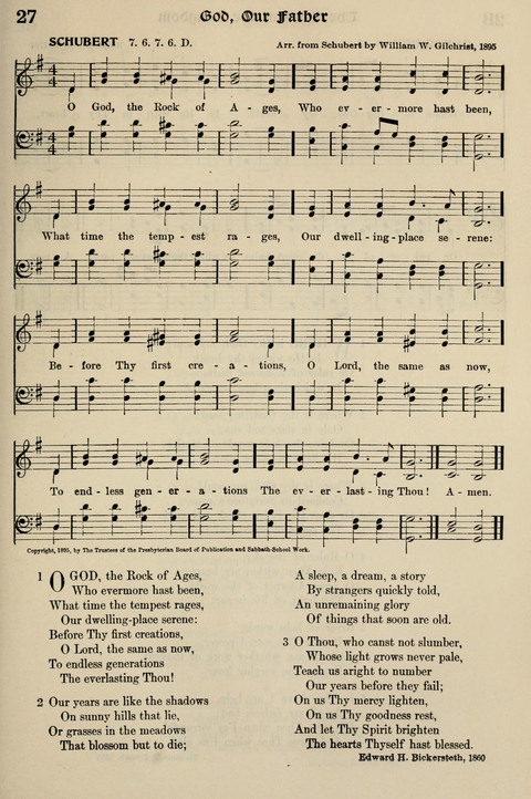 Hymns of the Kingdom of God: with Tunes page 27