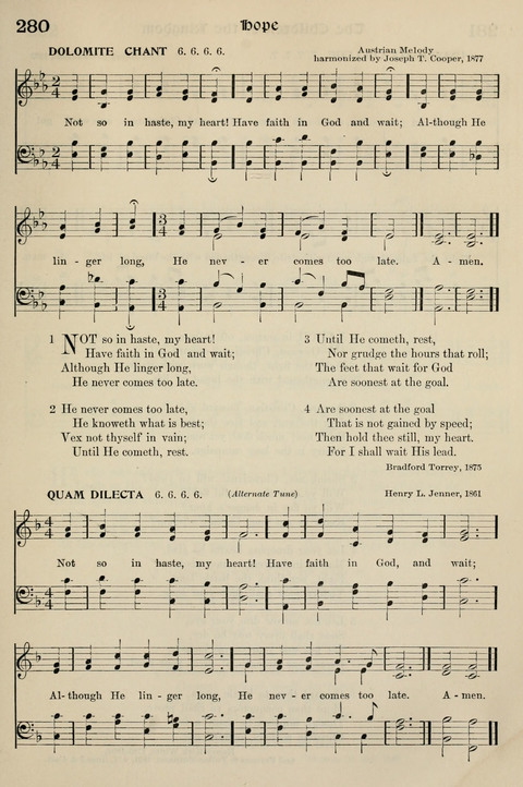 Hymns of the Kingdom of God: with Tunes page 281