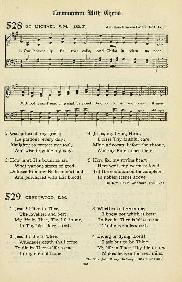 Hymnal and Liturgies of the Moravian Church page 535