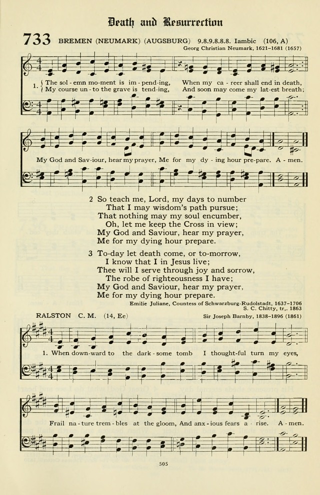 Hymnal and Liturgies of the Moravian Church page 679