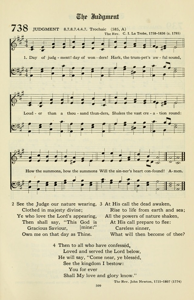 Hymnal and Liturgies of the Moravian Church page 683