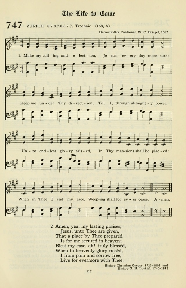 Hymnal and Liturgies of the Moravian Church page 691