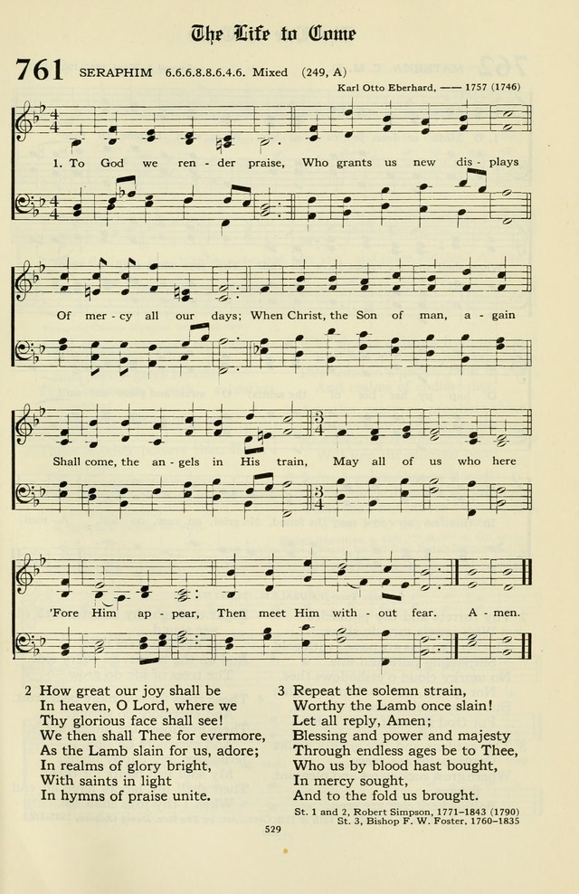 Hymnal and Liturgies of the Moravian Church page 703