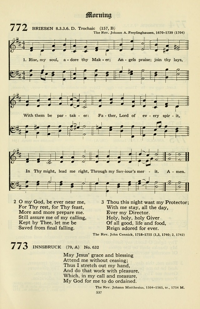 Hymnal and Liturgies of the Moravian Church page 711