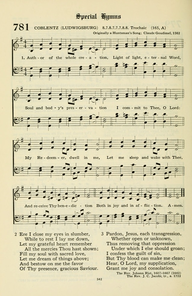 Hymnal and Liturgies of the Moravian Church page 716
