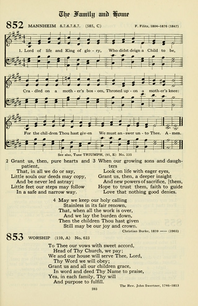 Hymnal and Liturgies of the Moravian Church page 767