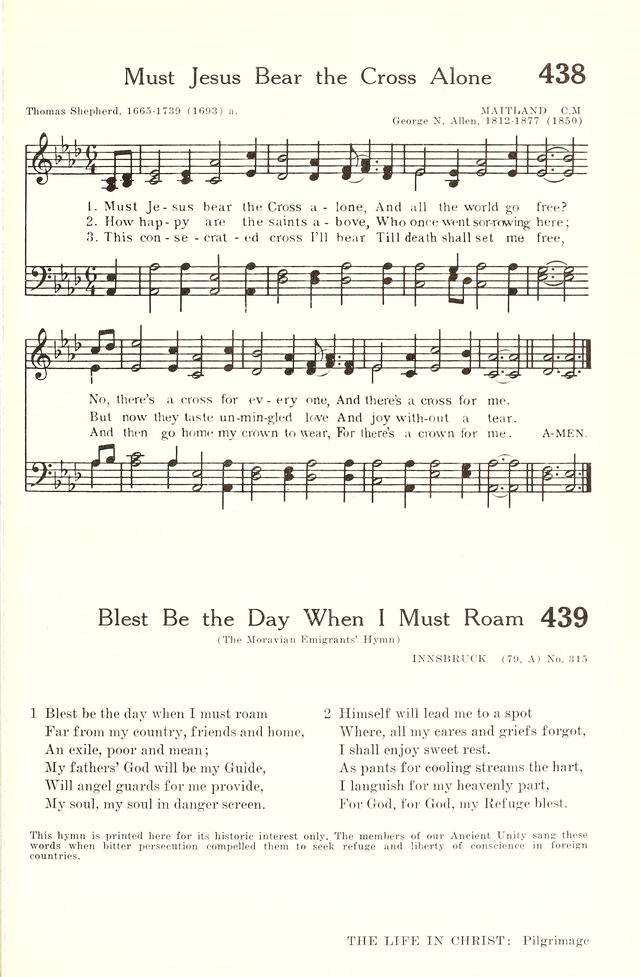 Hymnal and Liturgies of the Moravian Church page 620
