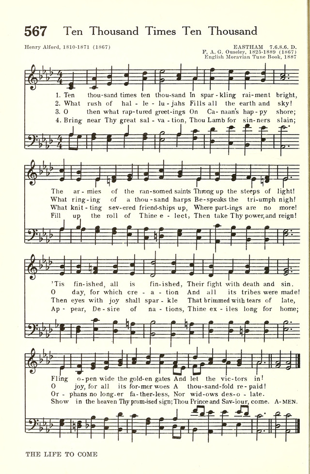 Hymnal and Liturgies of the Moravian Church page 735
