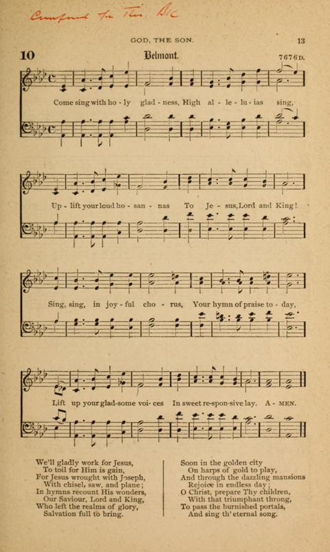 Hymnal with Music for Children page 13