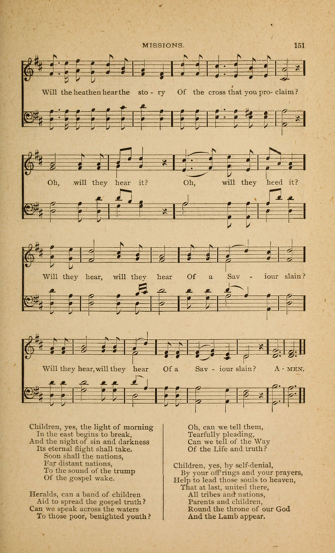 Hymnal with Music for Children page 151