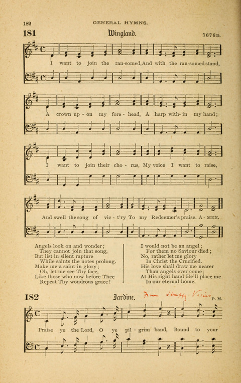 Hymnal with Music for Children page 182