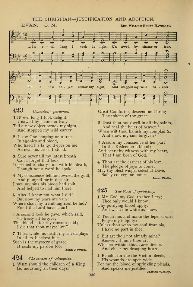 Hymnal of the Methodist Episcopal Church page 153