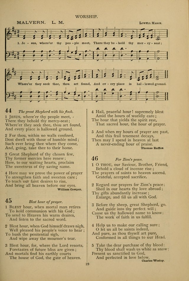 Hymnal of the Methodist Episcopal Church page 16