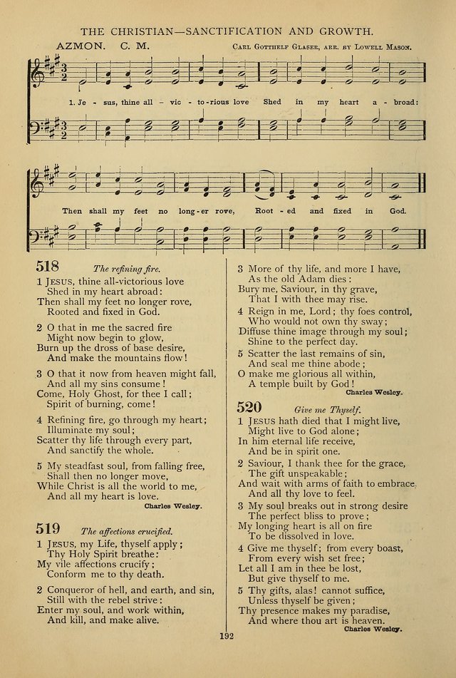 Hymnal of the Methodist Episcopal Church page 189