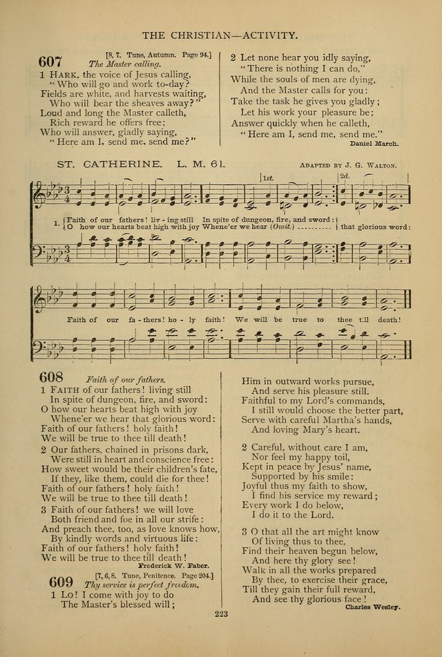 Hymnal of the Methodist Episcopal Church page 220