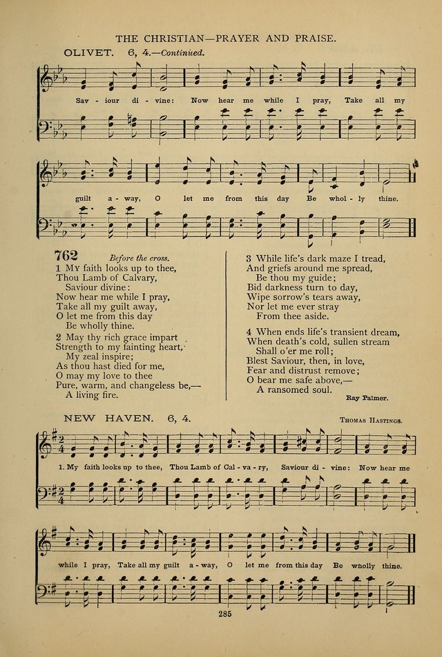 Hymnal of the Methodist Episcopal Church page 282